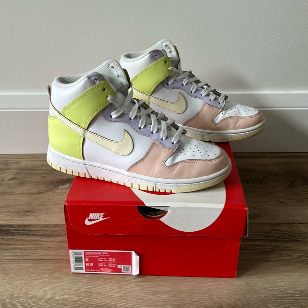 Nike Dunk High Lemon Twist